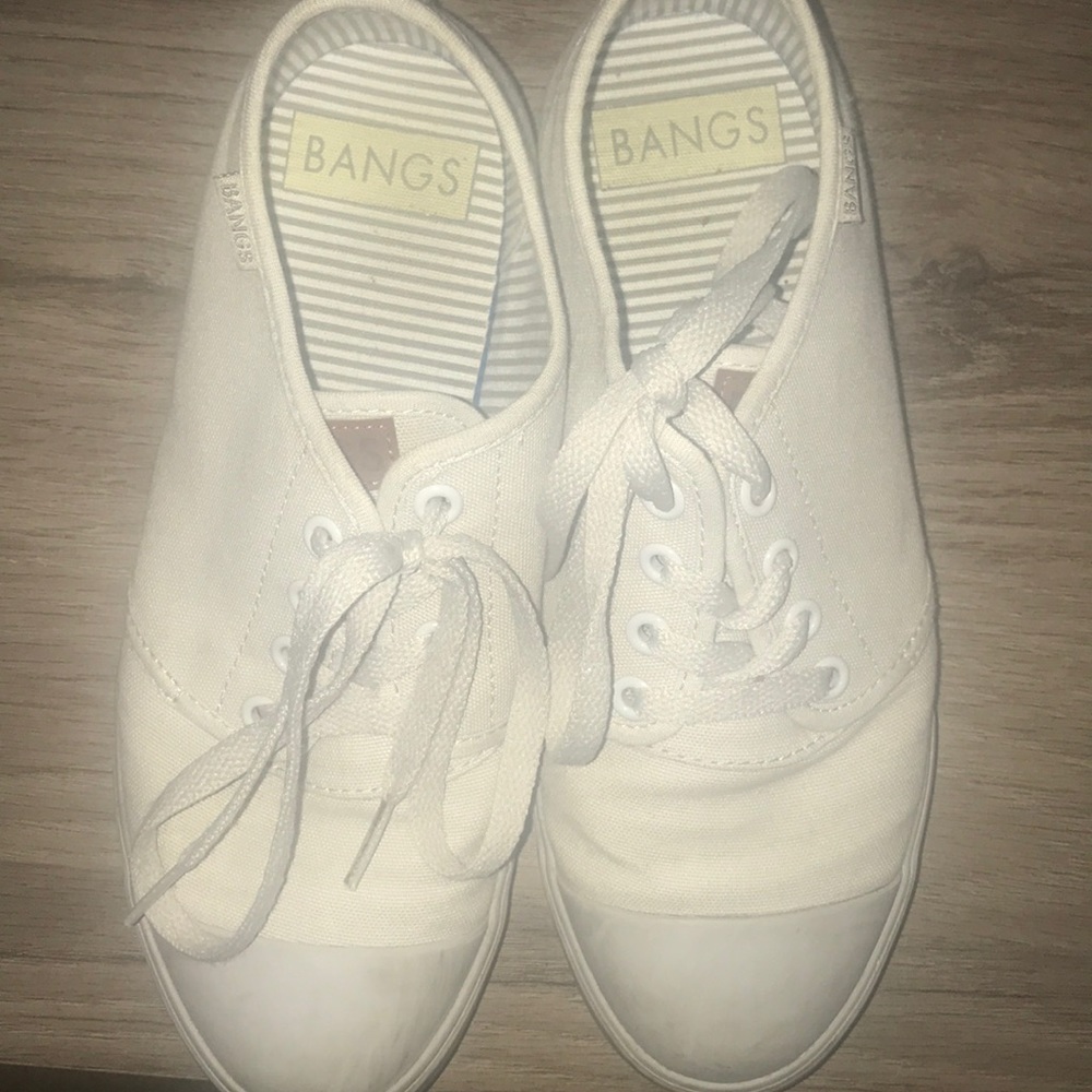 bangs shoes!